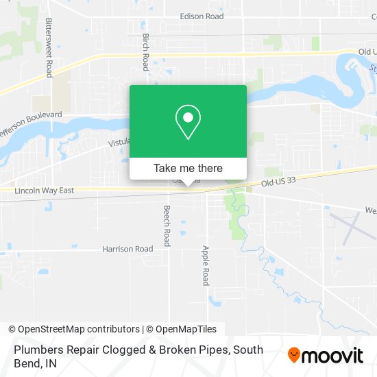 Plumbers Repair Clogged & Broken Pipes map