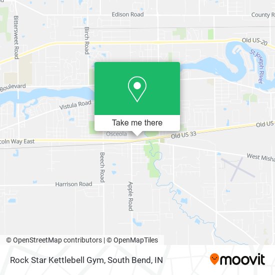 Rock Star Kettlebell Gym map