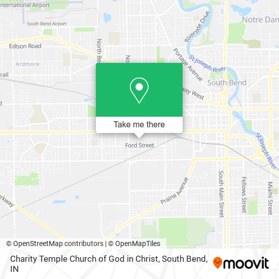 Charity Temple Church of God in Christ map