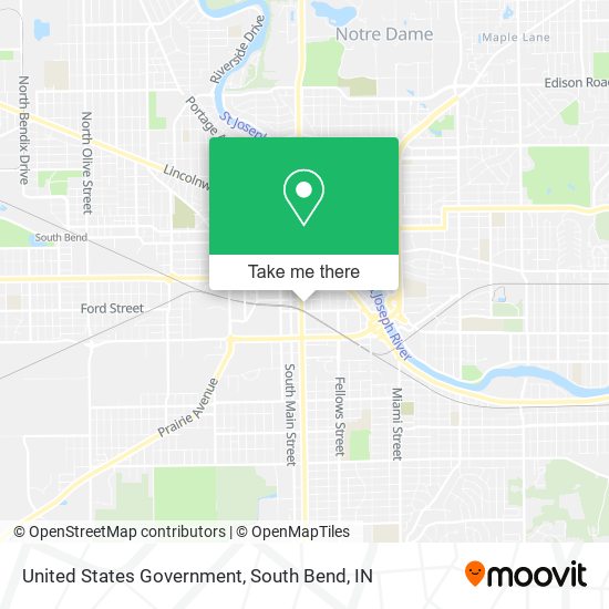 Mapa de United States Government