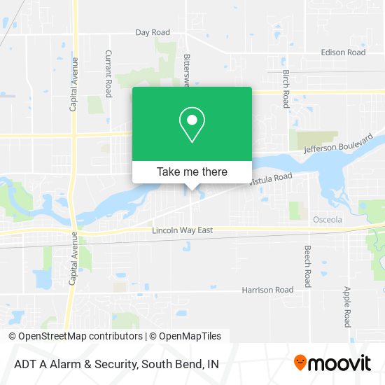 ADT A Alarm & Security map