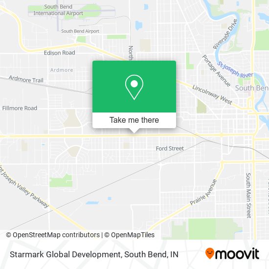 Mapa de Starmark Global Development