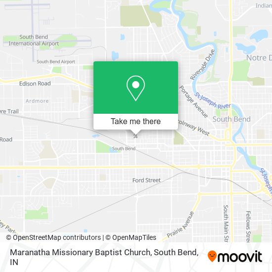 Maranatha Missionary Baptist Church map