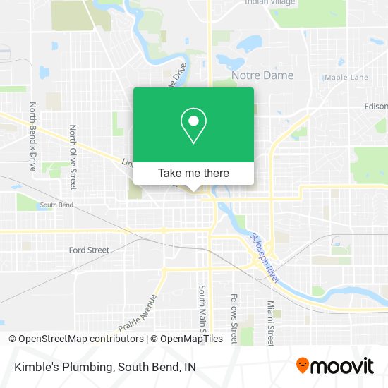 Mapa de Kimble's Plumbing