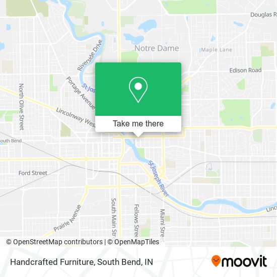 Handcrafted Furniture map