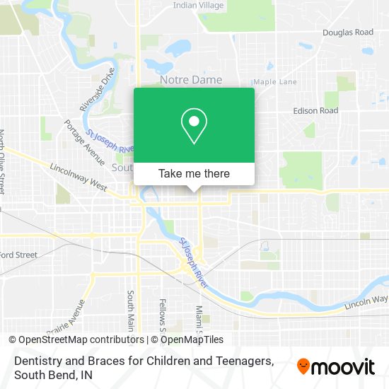 Dentistry and Braces for Children and Teenagers map