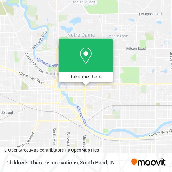 Children's Therapy Innovations map