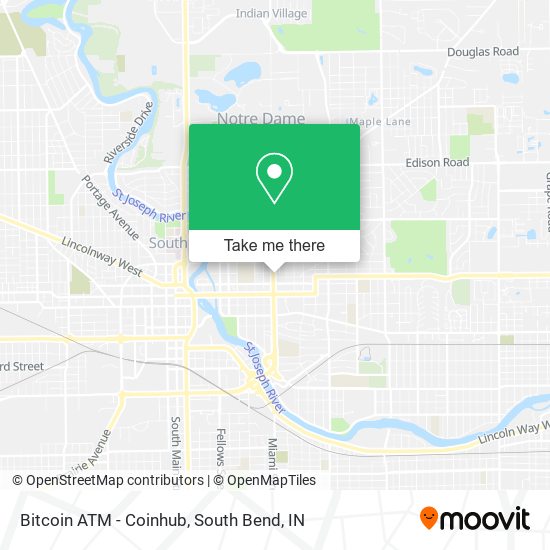 Bitcoin ATM - Coinhub map