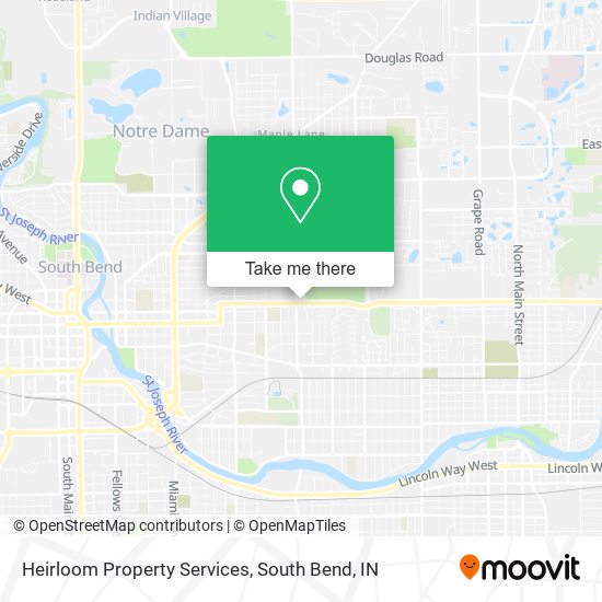 Heirloom Property Services map