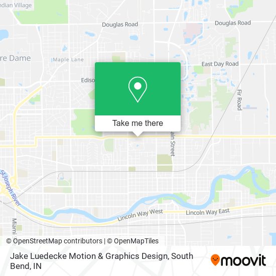 Jake Luedecke Motion & Graphics Design map