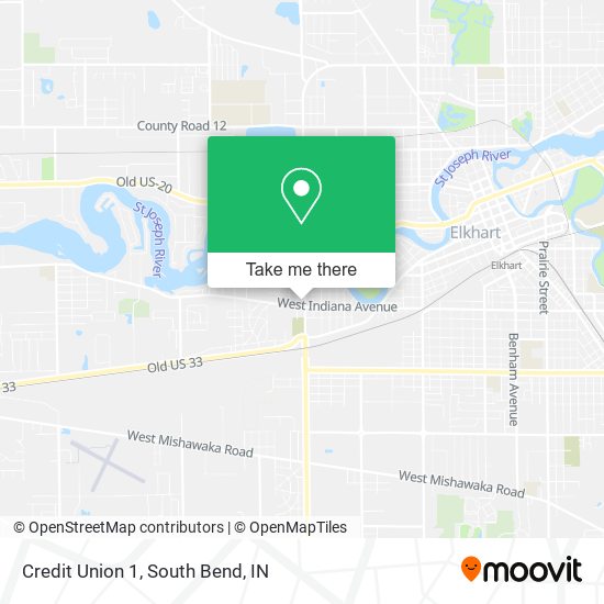 Credit Union 1 map