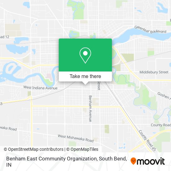 Benham East Community Organization map