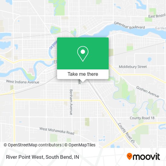 Mapa de River Point West