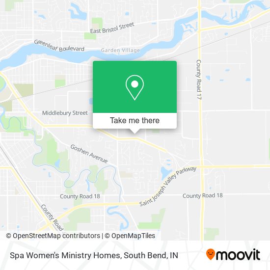 Mapa de Spa Women's Ministry Homes