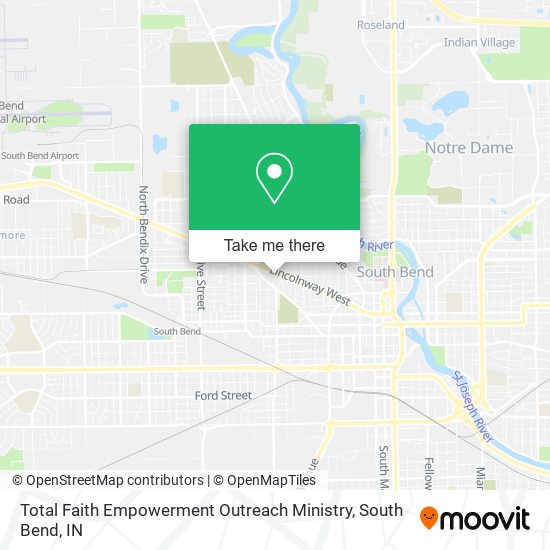 Total Faith Empowerment Outreach Ministry map