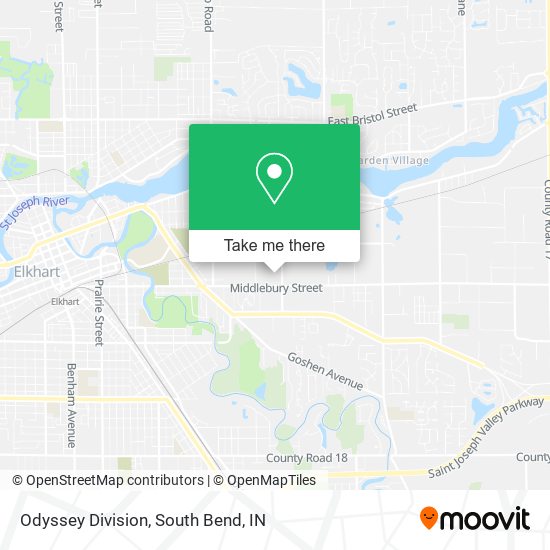 Odyssey Division map