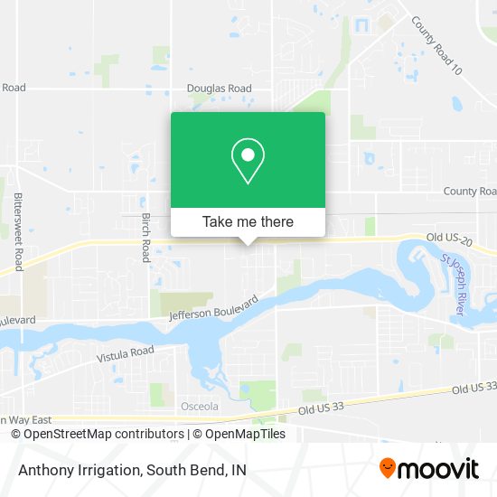 Anthony Irrigation map