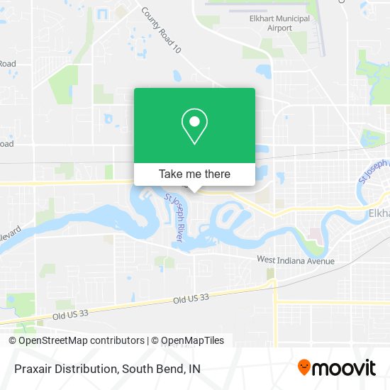 Praxair Distribution map