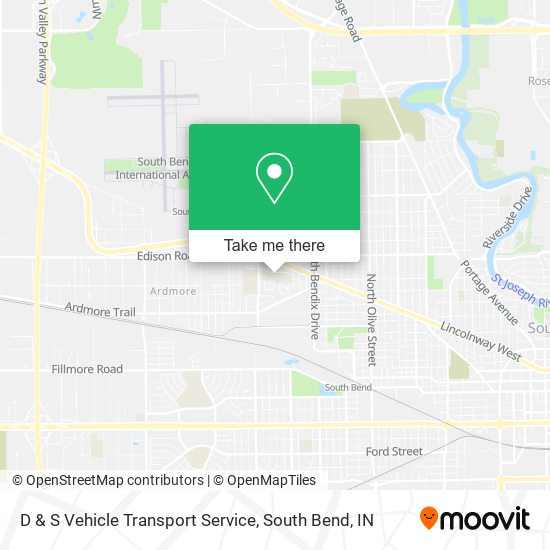 D & S Vehicle Transport Service map