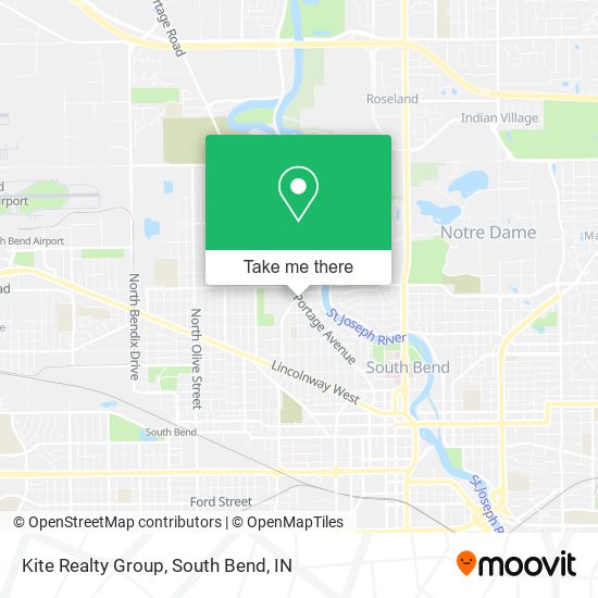 Mapa de Kite Realty Group