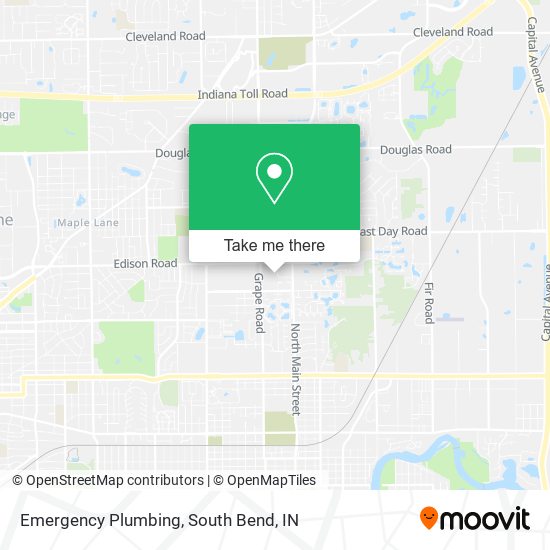 Mapa de Emergency Plumbing