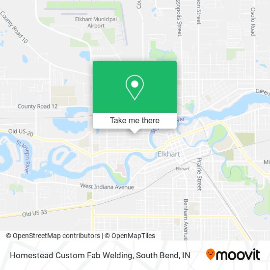 Homestead Custom Fab Welding map