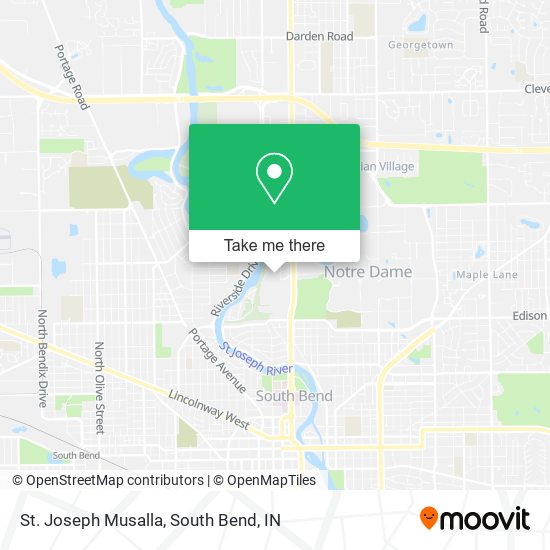 St. Joseph Musalla map