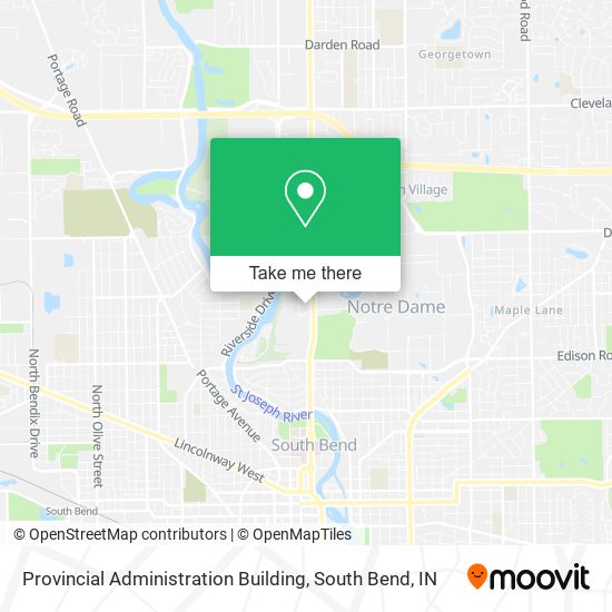 Provincial Administration Building map