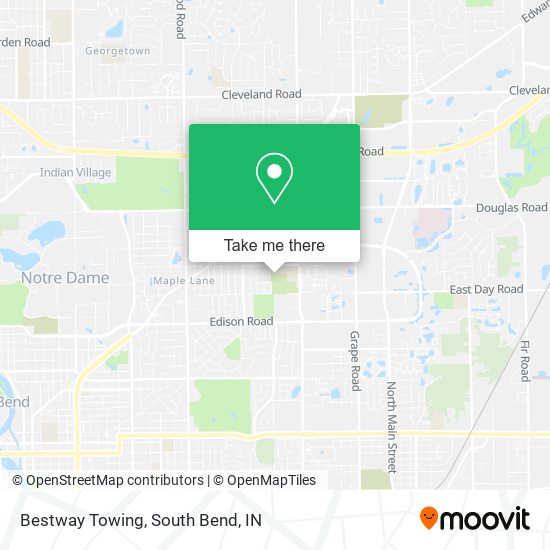 Mapa de Bestway Towing