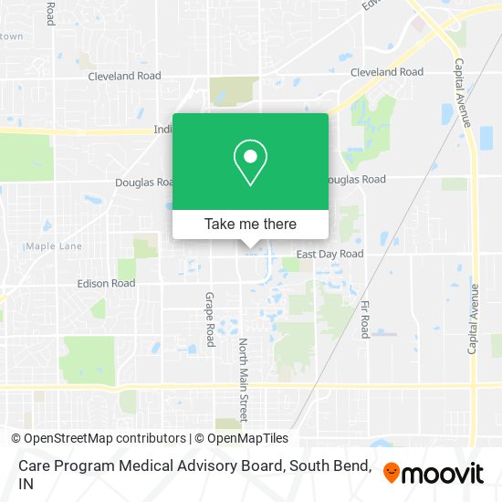 Care Program Medical Advisory Board map