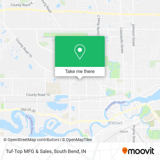 Mapa de Tuf-Top MFG & Sales