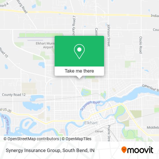 Synergy Insurance Group map