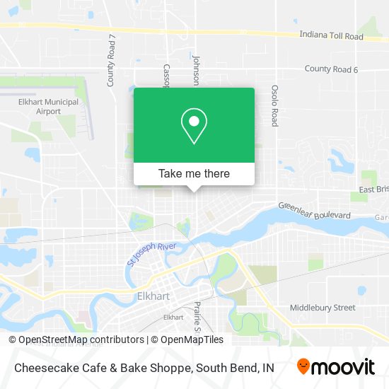 Cheesecake Cafe & Bake Shoppe map