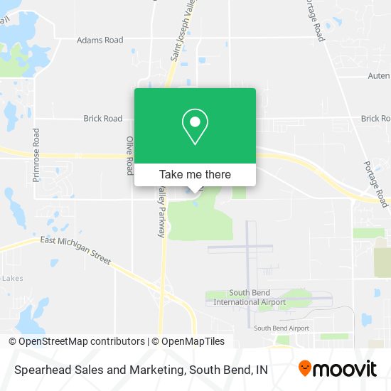 Spearhead Sales and Marketing map