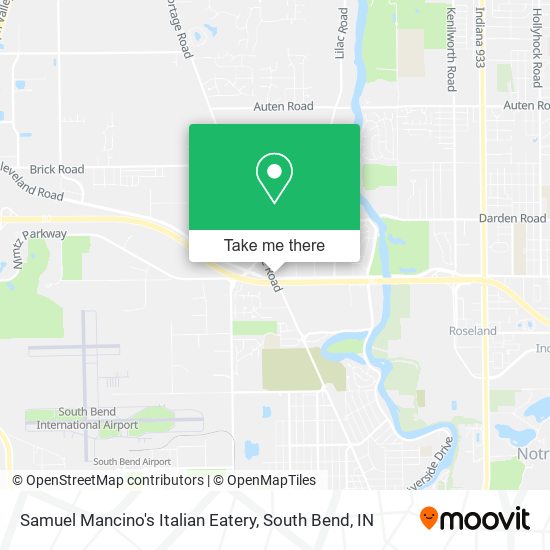 Samuel Mancino's Italian Eatery map