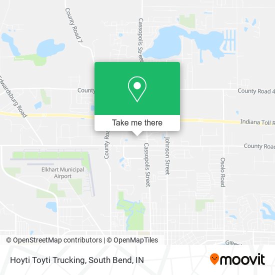 Hoyti Toyti Trucking map
