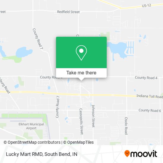 Mapa de Lucky Mart RMD