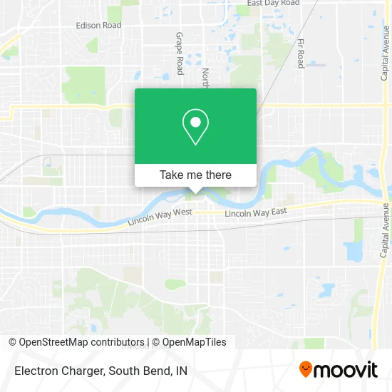 Electron Charger map