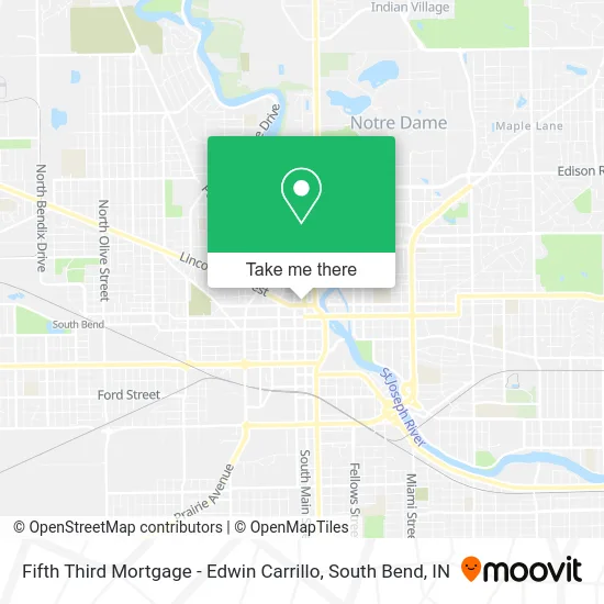 Fifth Third Mortgage - Edwin Carrillo map
