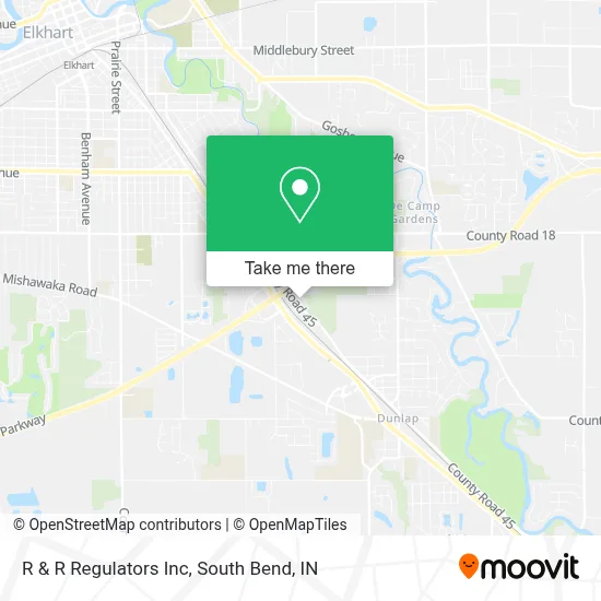 R & R Regulators Inc map