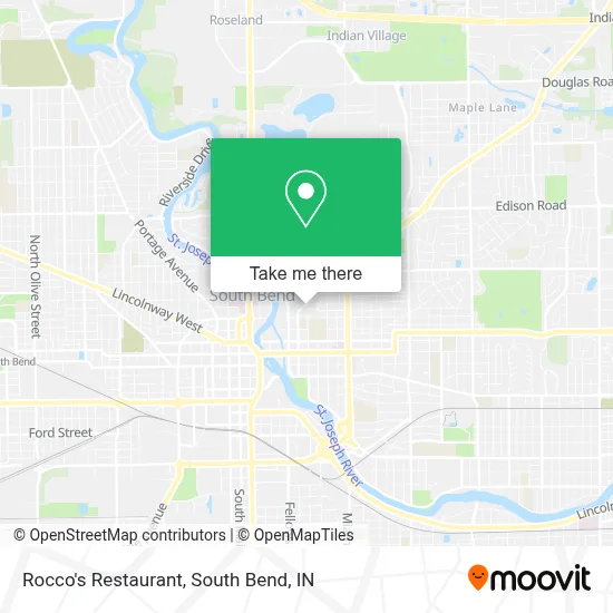 Rocco's Restaurant map