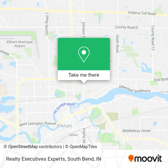 Realty Executives Experts map