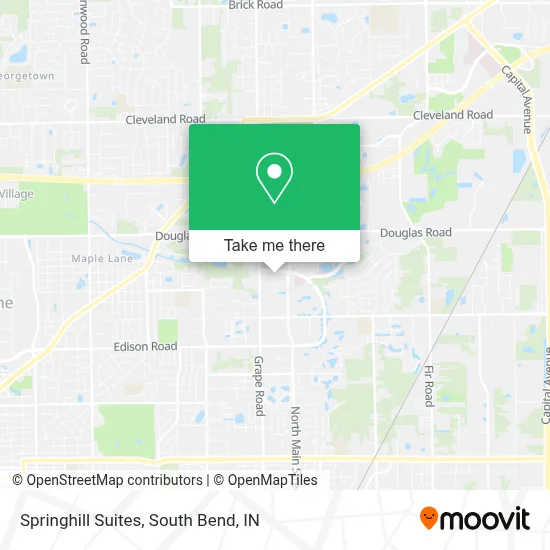 Springhill Suites map