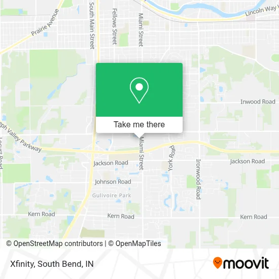 Xfinity map