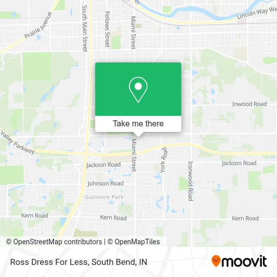 Ross Dress For Less map