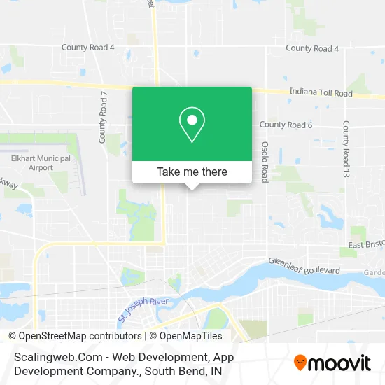 Scalingweb.Com - Web Development, App Development Company. map