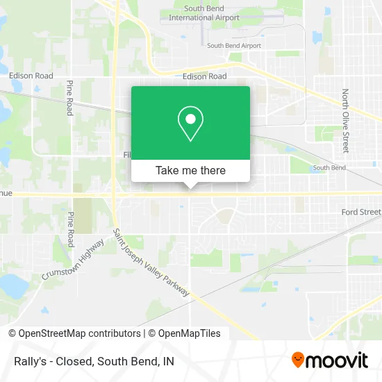 Rally's - Closed map