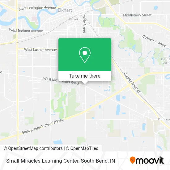 Small Miracles Learning Center map