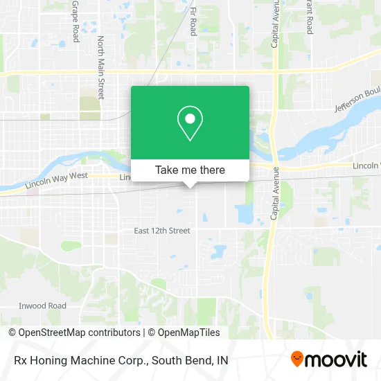 Rx Honing Machine Corp. map