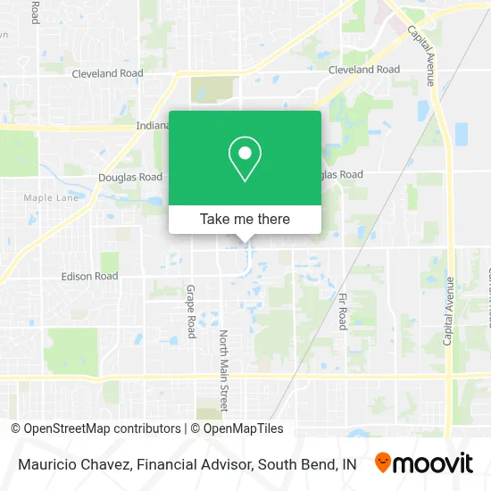 Mauricio Chavez, Financial Advisor map
